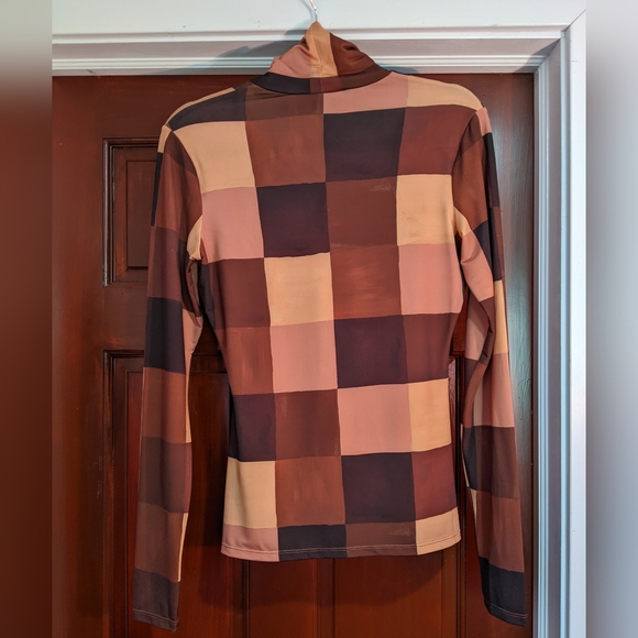 A.L.C.James Top Color: Ganache Multi M NWT - Picture 9 of 13